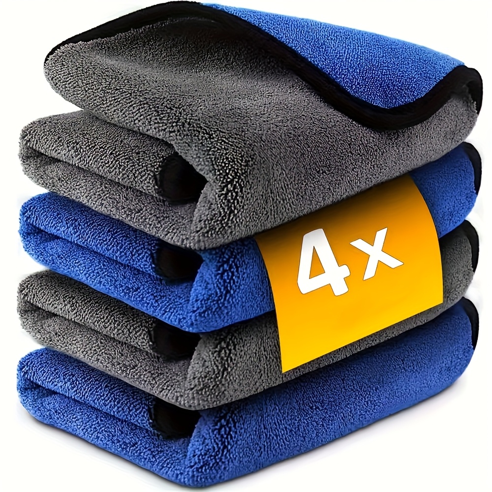 Microfiber Car Drying Towel Super Absorbent - 1-10 adet Mikrofiber Araba Temizleme Havlusu