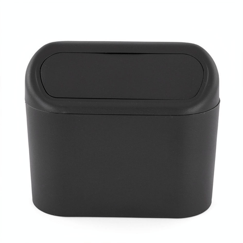 Waterproof Car Trash Can With Lid - Mini Otomotiv Atık Sepeti, Taşınabilir Bardaklık