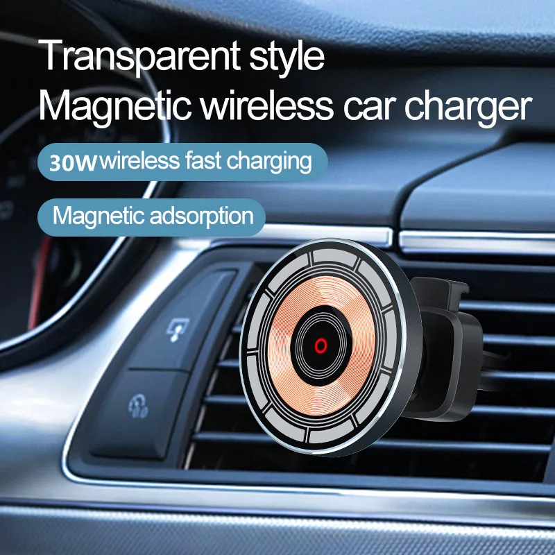 iPhone için, MagSafe uyumlu, ş - Wireless Car Charger Mount Fast Charging incelemesi ve fiyatı