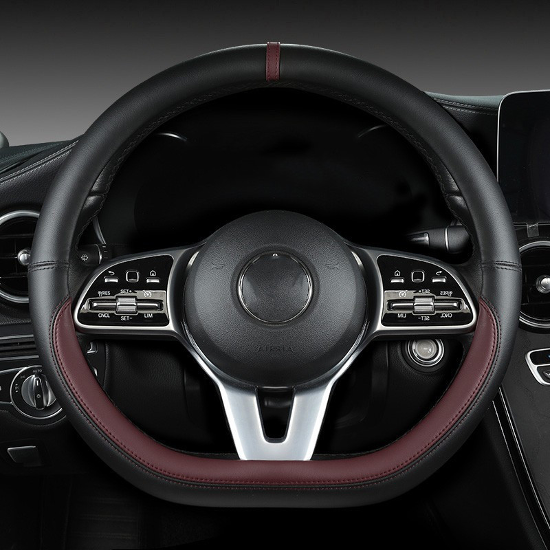 Tam Deri Evrensel Araba direks - Car Steering Wheel Cover Anti Slip Breathable incelemesi ve fiyatı