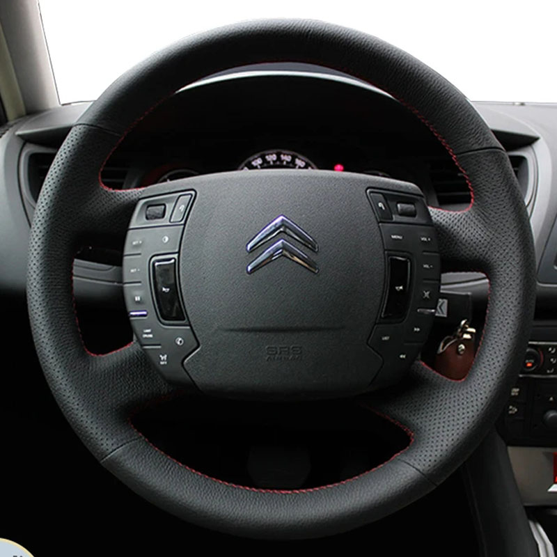 Citroen C5 2007-2015 için DIY  - Car Steering Wheel Cover Anti Slip Breathable incelemesi ve fiyatı