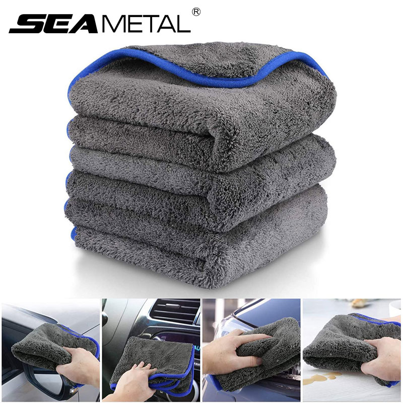 SEAMETAL 1200GSM mikrofiber ar - Microfiber Car Drying Towel Super Absorbent incelemesi ve fiyatı