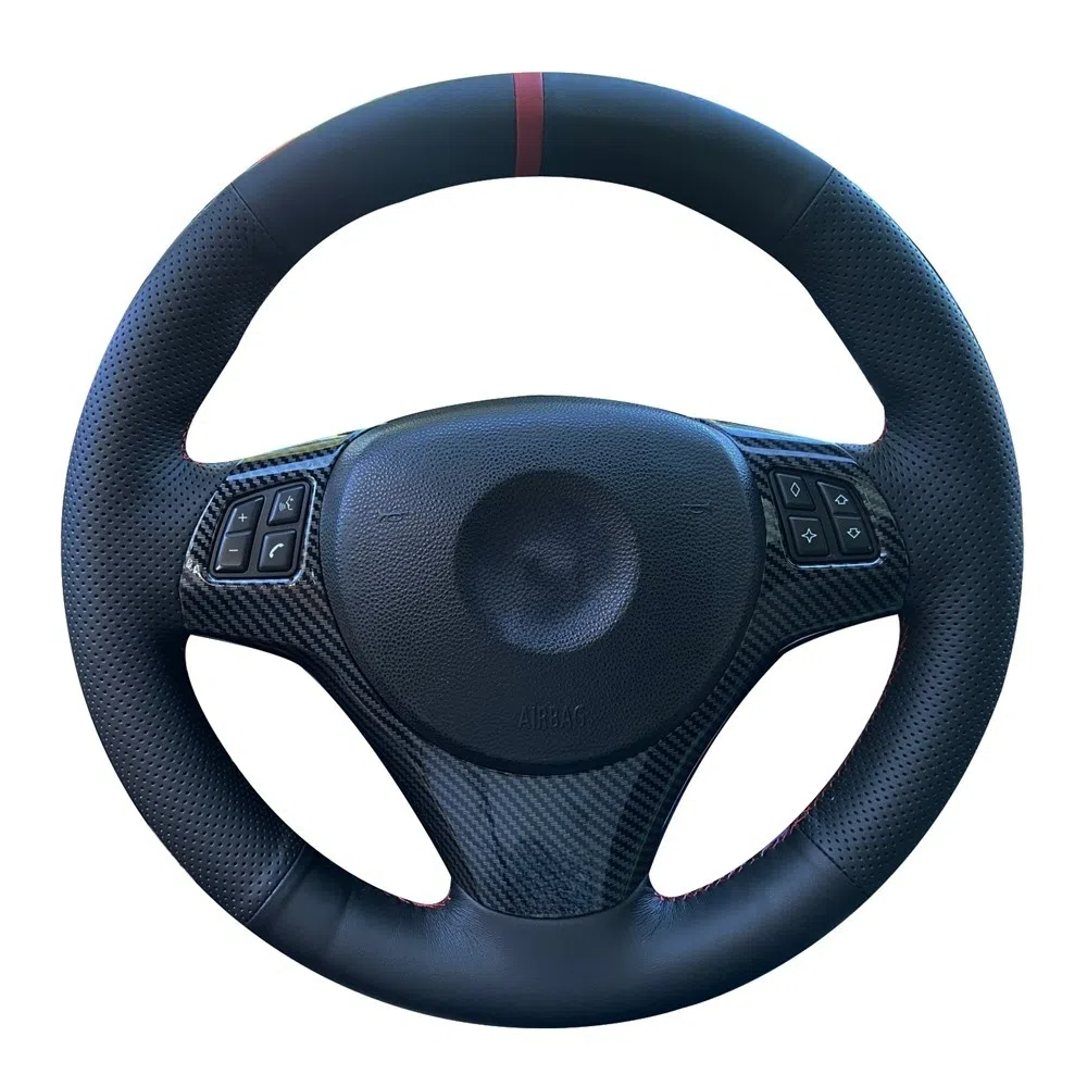 Özelleştirilmiş örgü araba dir - Car Steering Wheel Cover Anti Slip Breathable incelemesi ve fiyatı