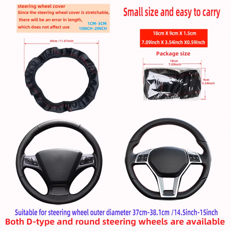 Araba direksiyon kılıfı Mikrof - Car Steering Wheel Cover Anti Slip Breathable incelemesi ve fiyatı