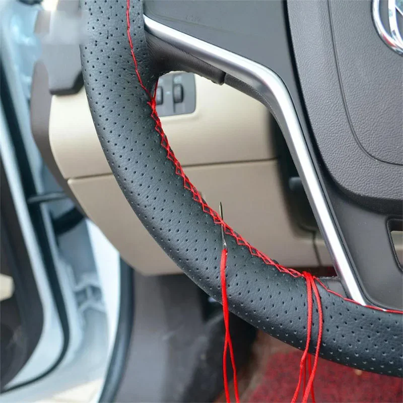 Evrensel deri araba direksiyon - Car Steering Wheel Cover Anti Slip Breathable incelemesi ve fiyatı