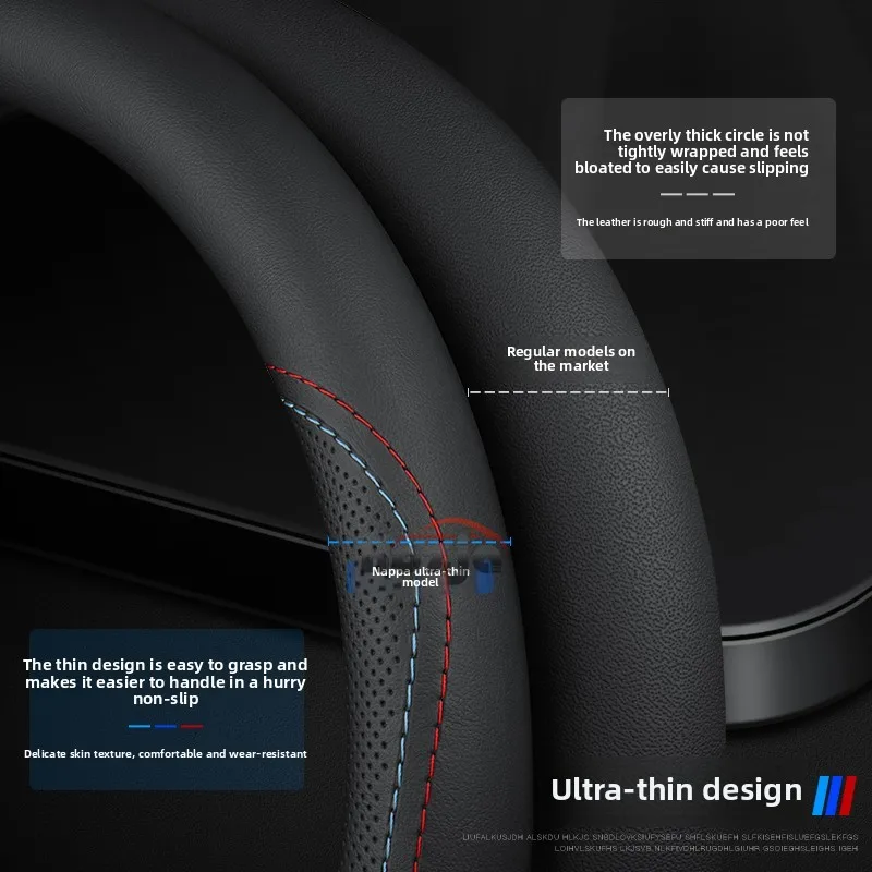 Nefes alabilen, kaymaz araba d - Car Steering Wheel Cover Anti Slip Breathable incelemesi ve fiyatı