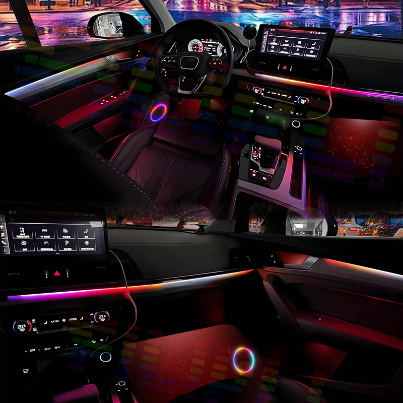 Tesla X1 2016 2017 2018 2019 i - Led Ambient Interior Car Lights App Control incelemesi ve fiyatı